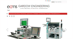 Desktop Screenshot of gardow-engineering.de